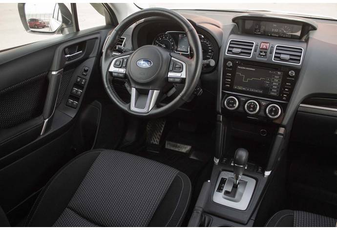 Subaru Forester car interior