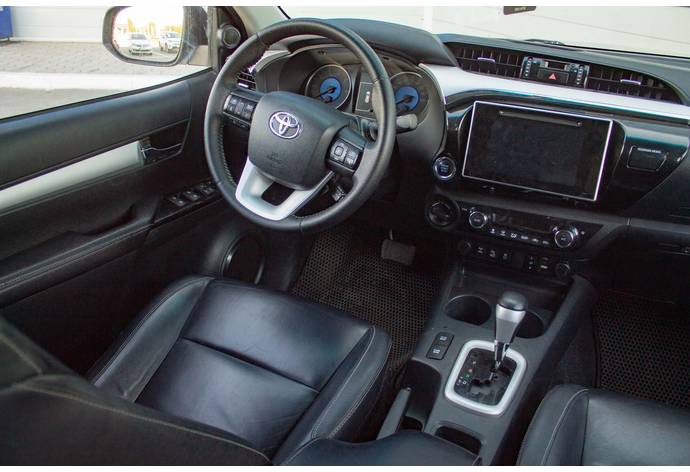 Toyota Hilux car interior